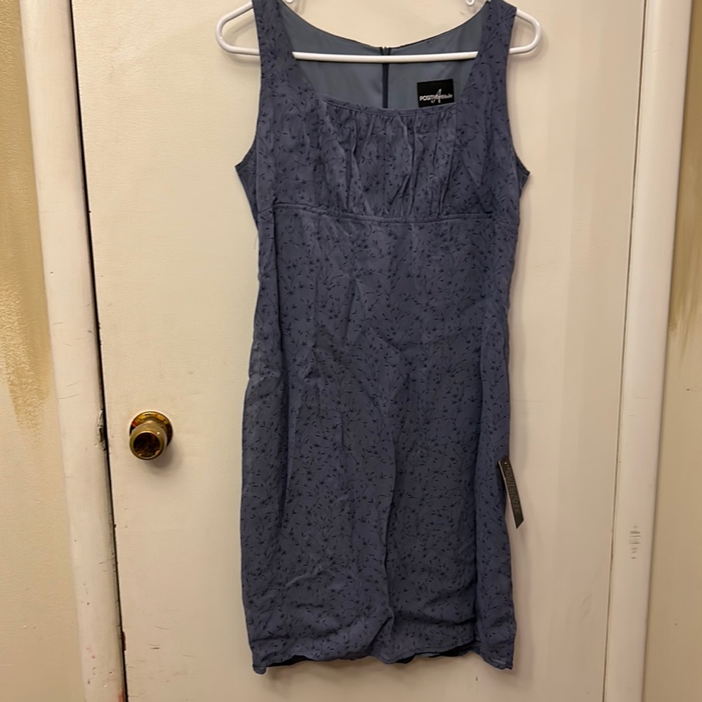 Positive Attitude Women’s Dress Blue Size 10 NWT
